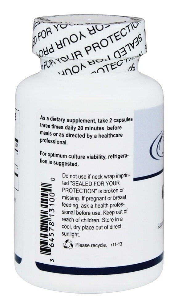 Energetix Flora Synergy packaging highlights 60 capsules and 30 servings.