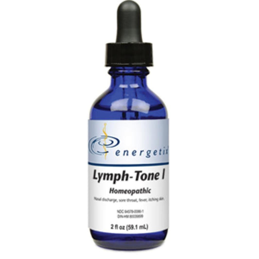 Energetix Lymph-Tone I bottle for gentle daily balance and homeopathic use.