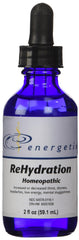 Energetix ReHydration bottle front view for on-the-go hydration.