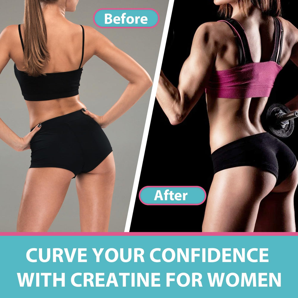 Lab-style graphic indicating high-purity creatine monohydrate quality.