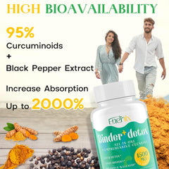 Enerlix liver detox ingredients milk thistle and dandelion