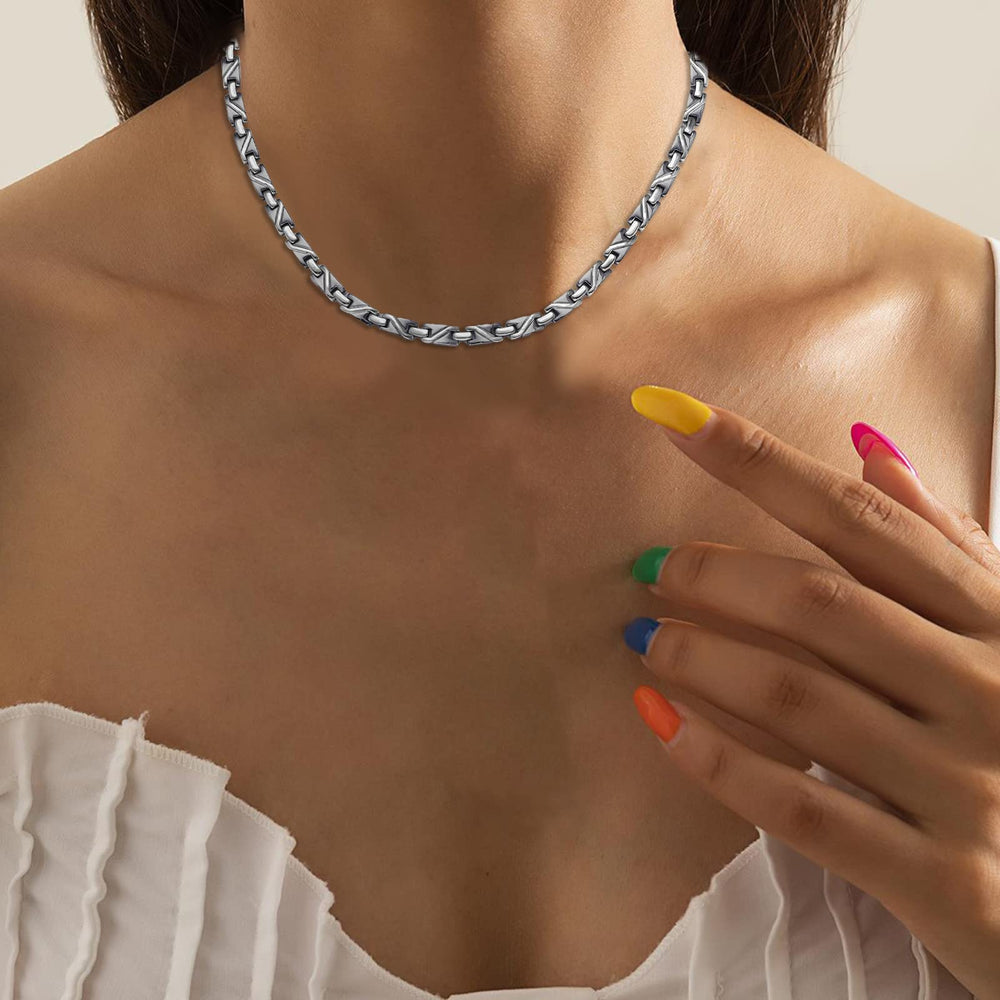 EnerMagiX necklace 22-inch length sits comfortably against the skin