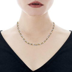EnerMagiX Titanium Gradient Necklace back surface reveals smooth, skin-friendly finish