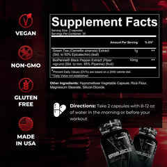 Enhanced Epimuscle label details reveal Epicatechin benefits and quality cues