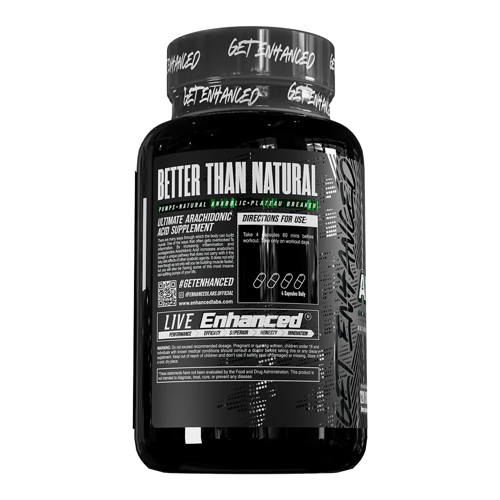 Enhanced Labs ARA athlete training scene emphasizing performance-focused support.