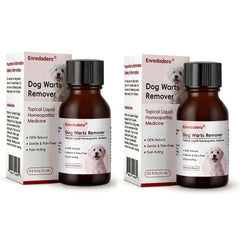 Enredadera dog wart remover with built-in brush for mess-free at-home application