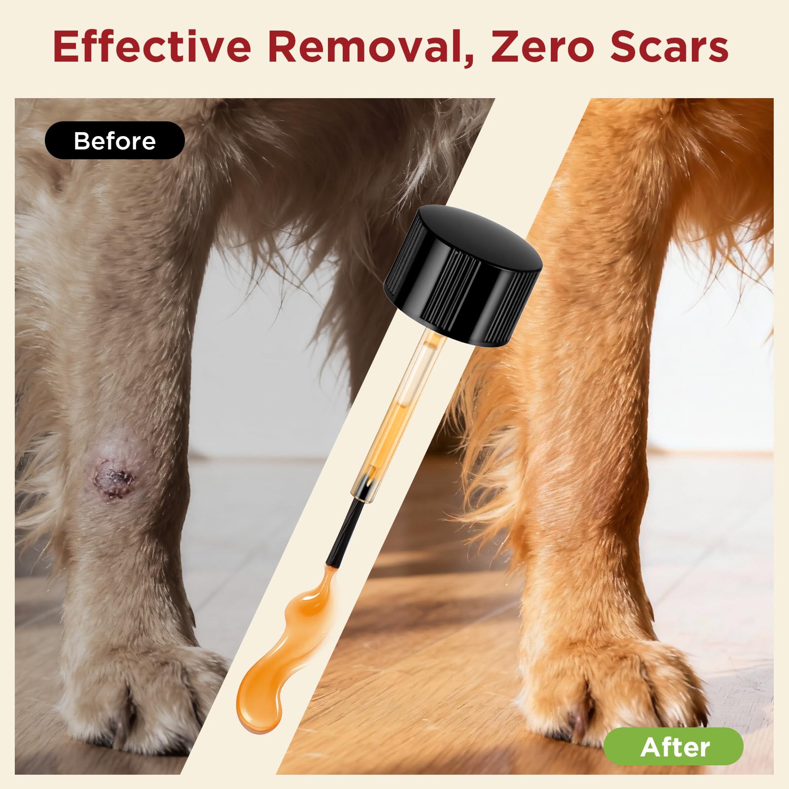 Enredadera wart remover treats warts and skin tags on all dog breeds