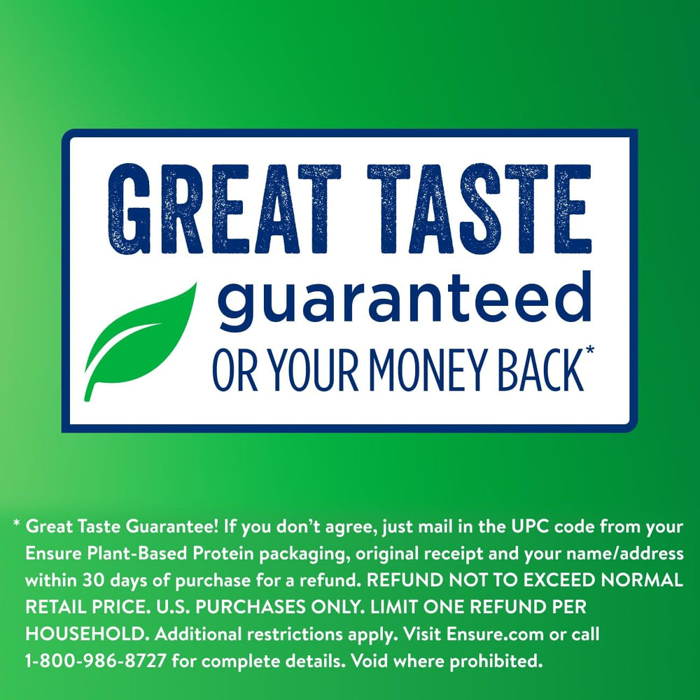 Ensure chocolate flavor bottle front label emphasizes dairy-free and gluten-free.