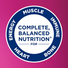 Ensure COMPLETE milk chocolate pour showing convenient ready-to-drink protein.