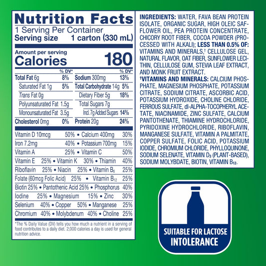 Ensure plant-based protein shake chocolate 11oz bottle provides a delicious post-workout option.