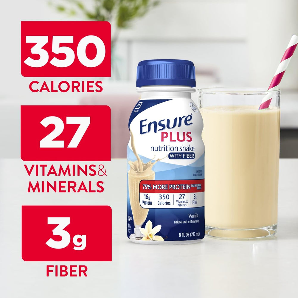 Ensure Plus Vanilla meal replacement idea presents a versatile option for a quick, balanced meal.