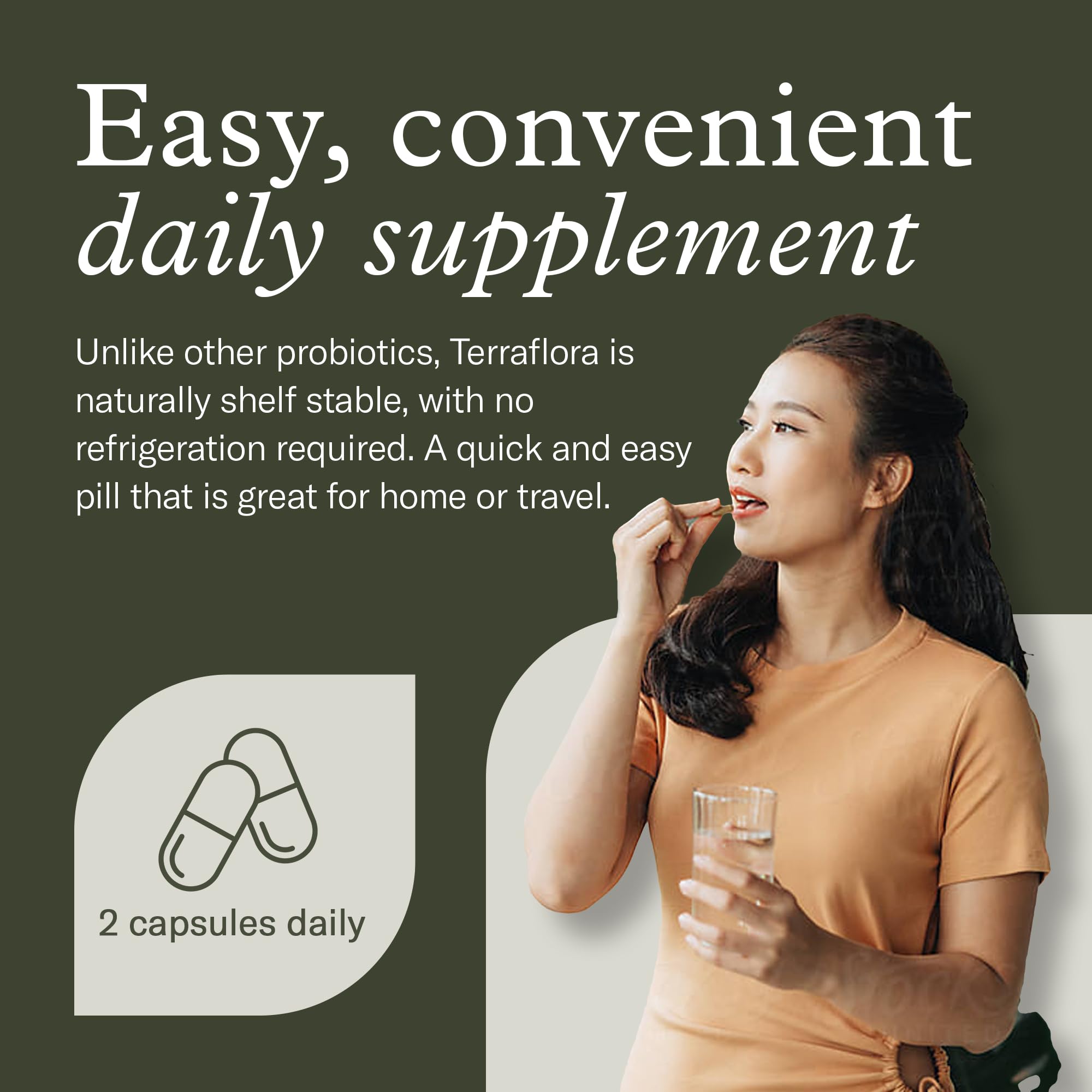 Enviromedica Terraflora Daily Care on-the-go bottle ideal for travel.