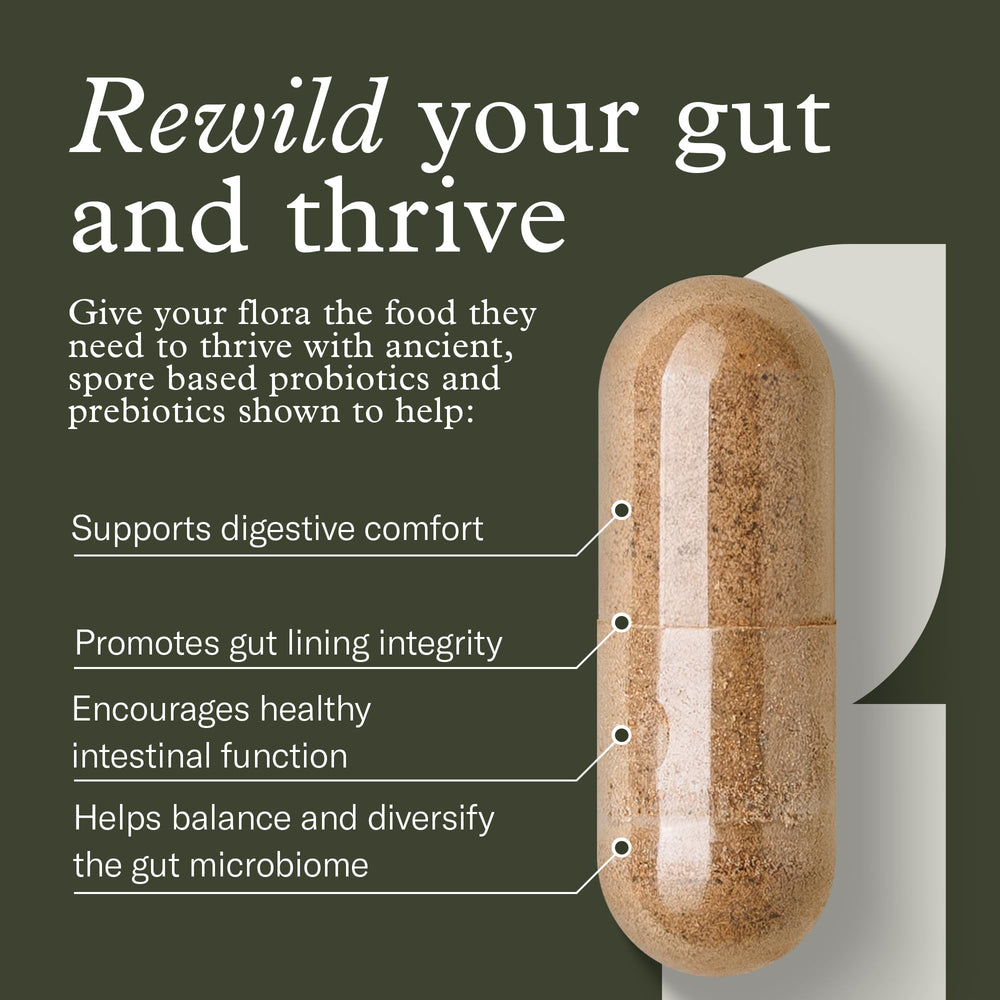 Enviromedica Terraflora synbiotic technology graphic illustrating balance