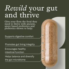 Enviromedica Terraflora synbiotic technology graphic illustrating balance