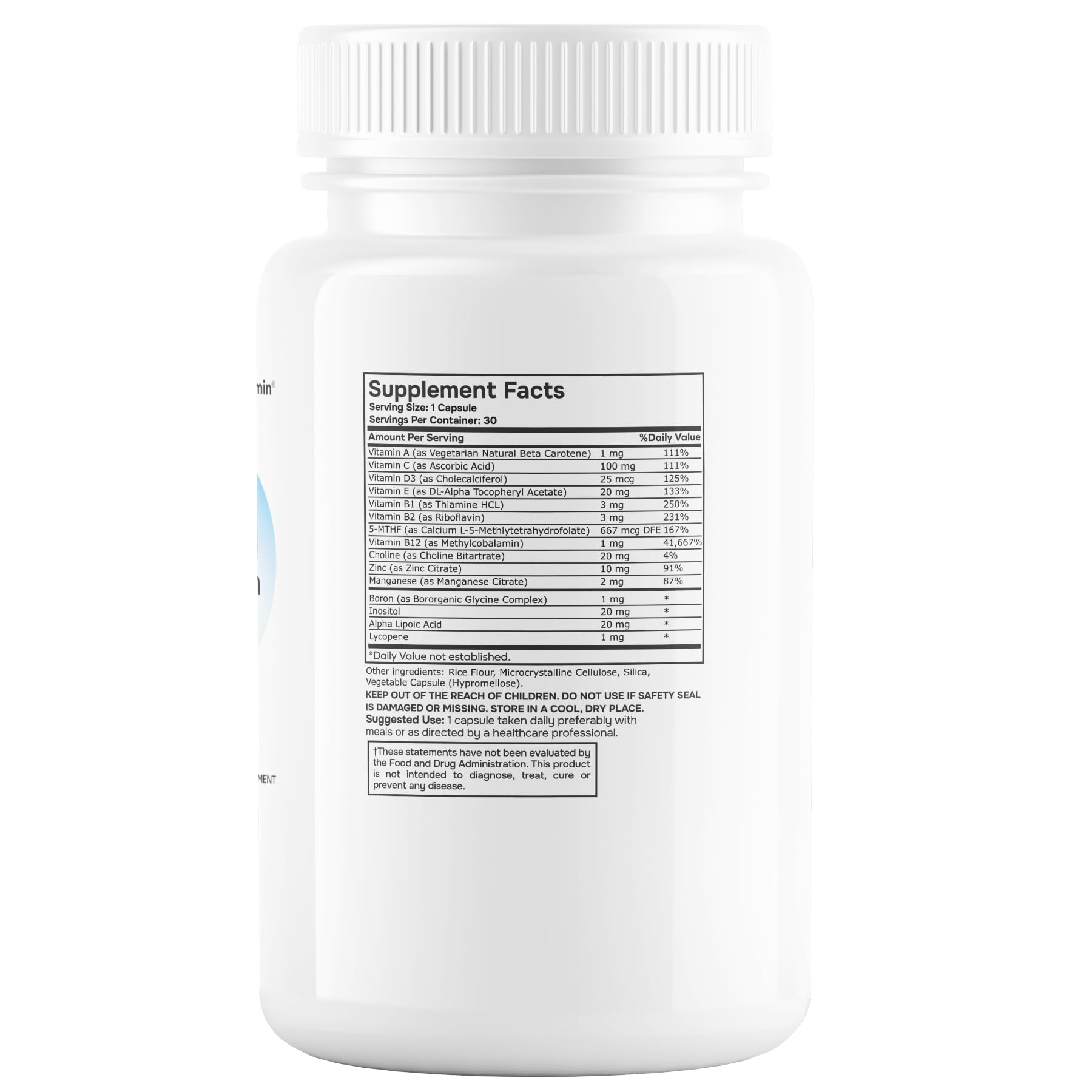 envitamin methylated multivitamin two-pack box for convenient supply