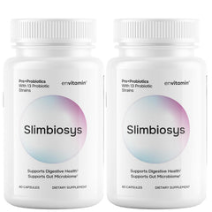 Envitamin Slimbiosys bottle front view for daily probiotic balance