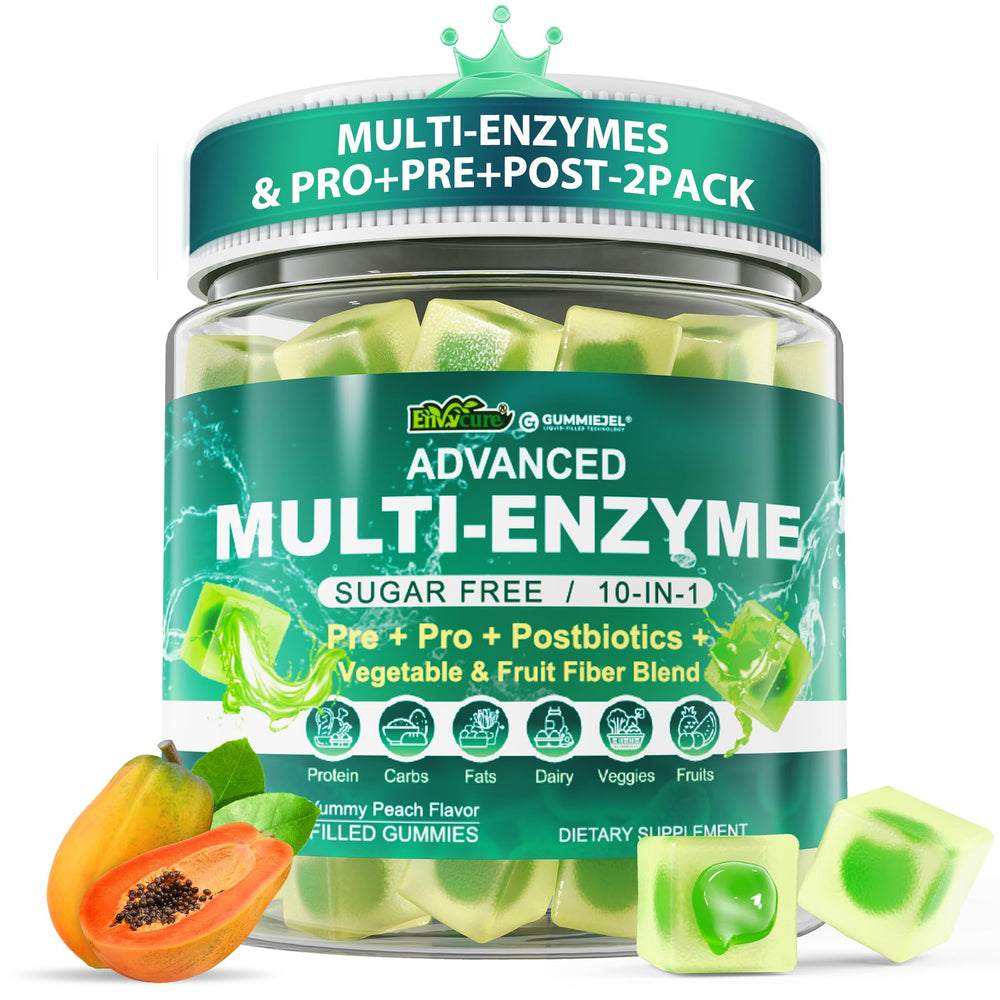 EnvyCure 2Pack bottle front for daily gut support