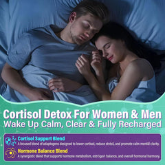 Side-pack view of EnvyCure Cortisol Gummies highlighting the 24-in-1 blend.