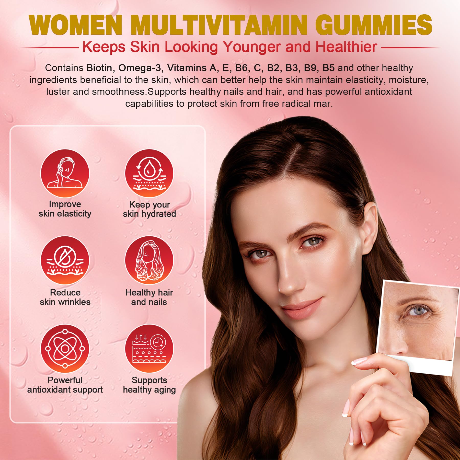 EnvyCure bottle side view highlights sugar-free formula and vitamin blend.