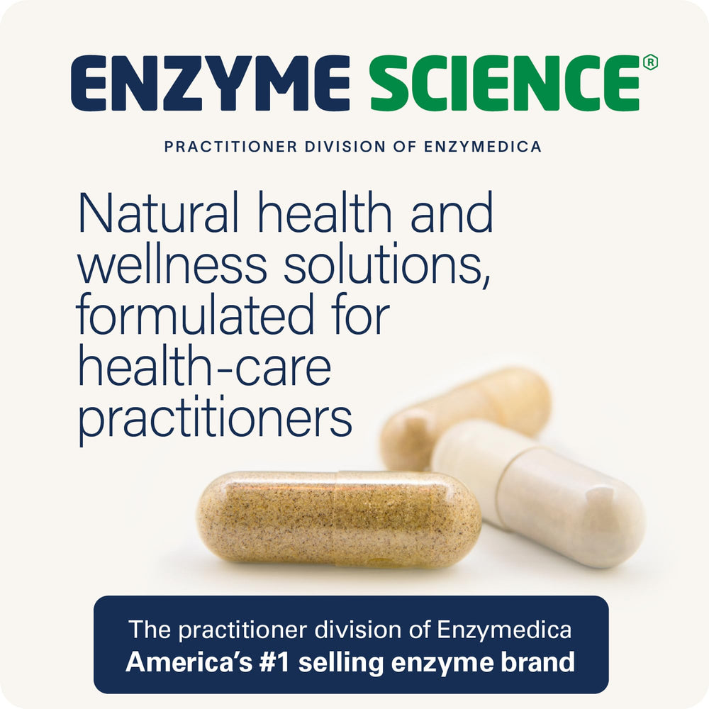Digest Gold on kitchen counter supports daily dietary enzyme use