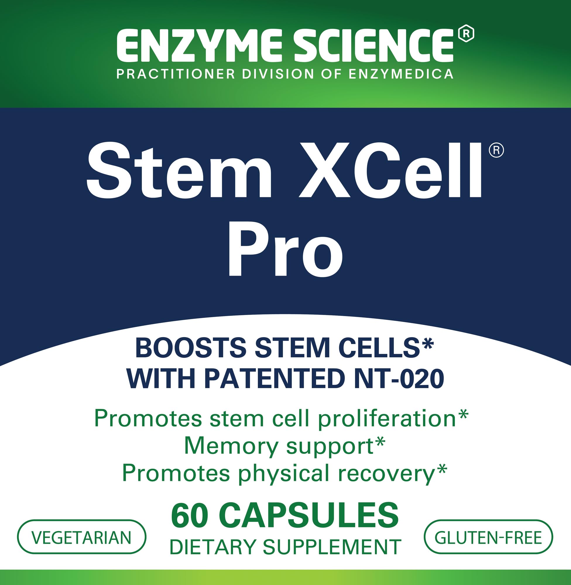 Stem XCell Pro capsules close-up highlighting cellular health potential