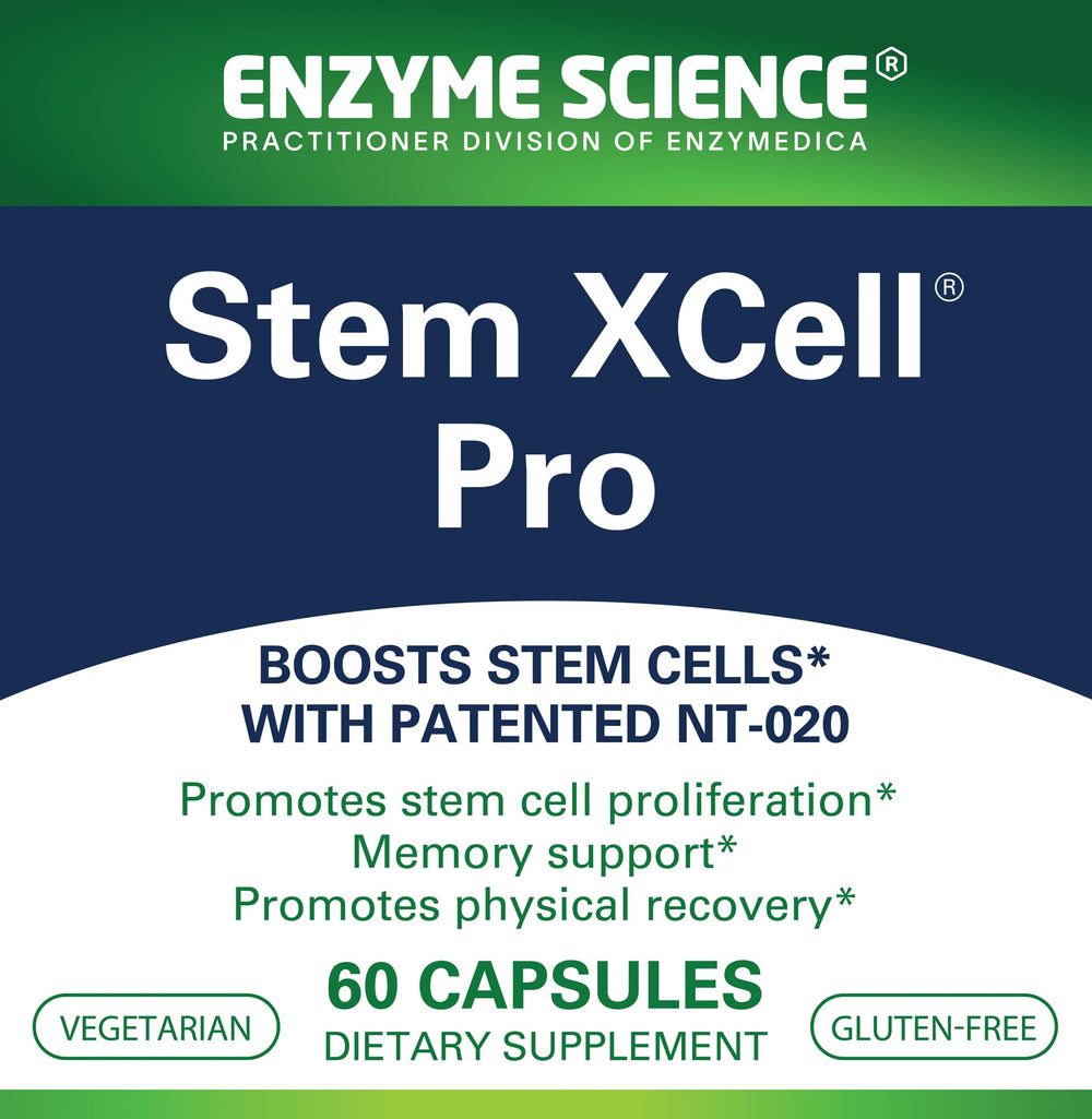 Stem XCell Pro capsules close-up highlighting cellular health potential