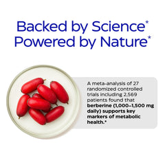 Enzymedica Berberine HCl 510mg plant-source ingredients highlight natural berberine origins