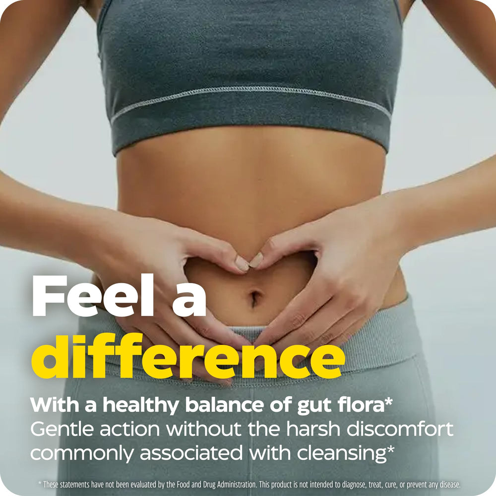 Illustration of gut balance with Candidase usage