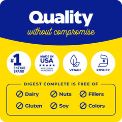 Enzymedica Digest Complete meal-use scene demonstrates daily support during dinner