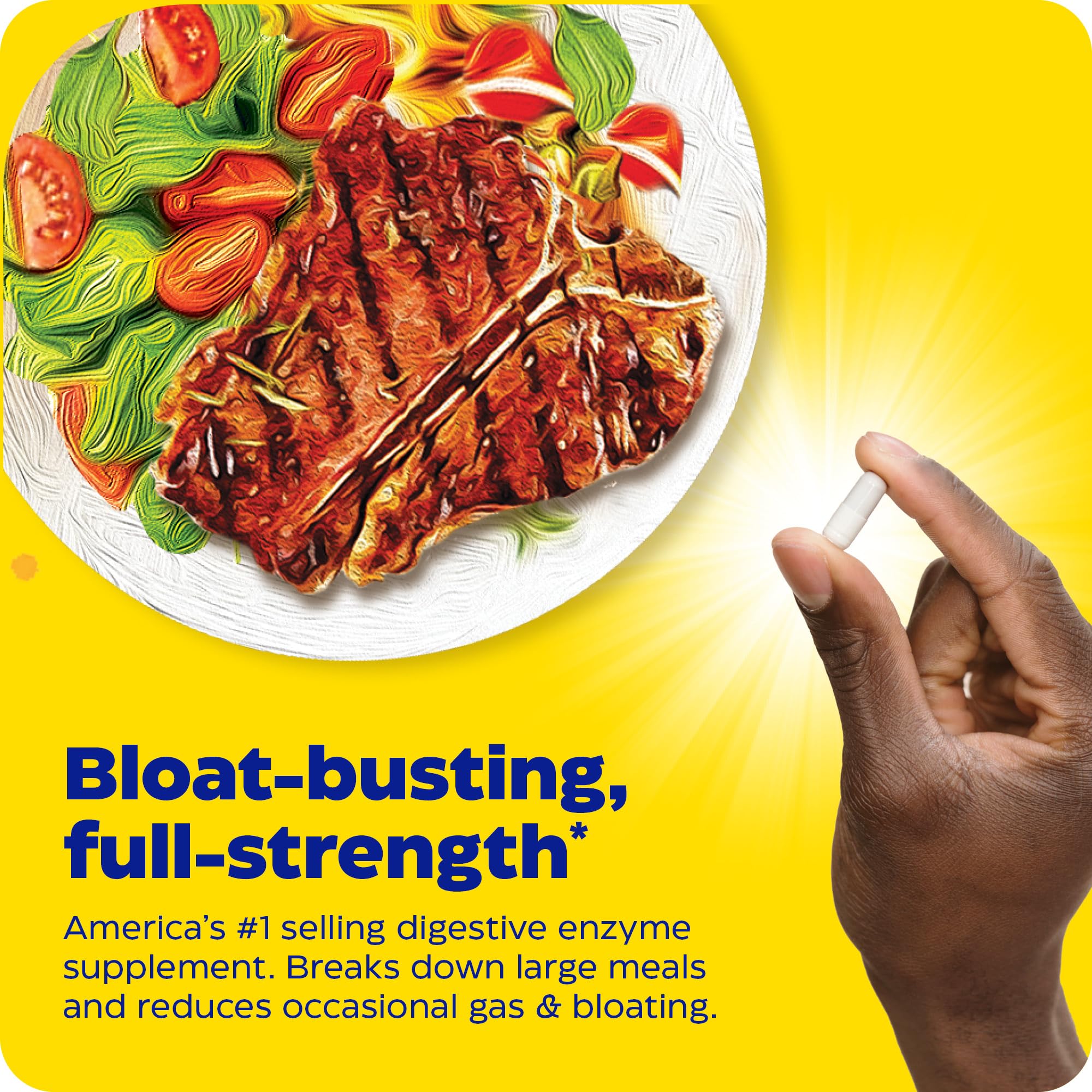 Enzymedica Digest Gold Thera-blend enzymes view highlights pH range.