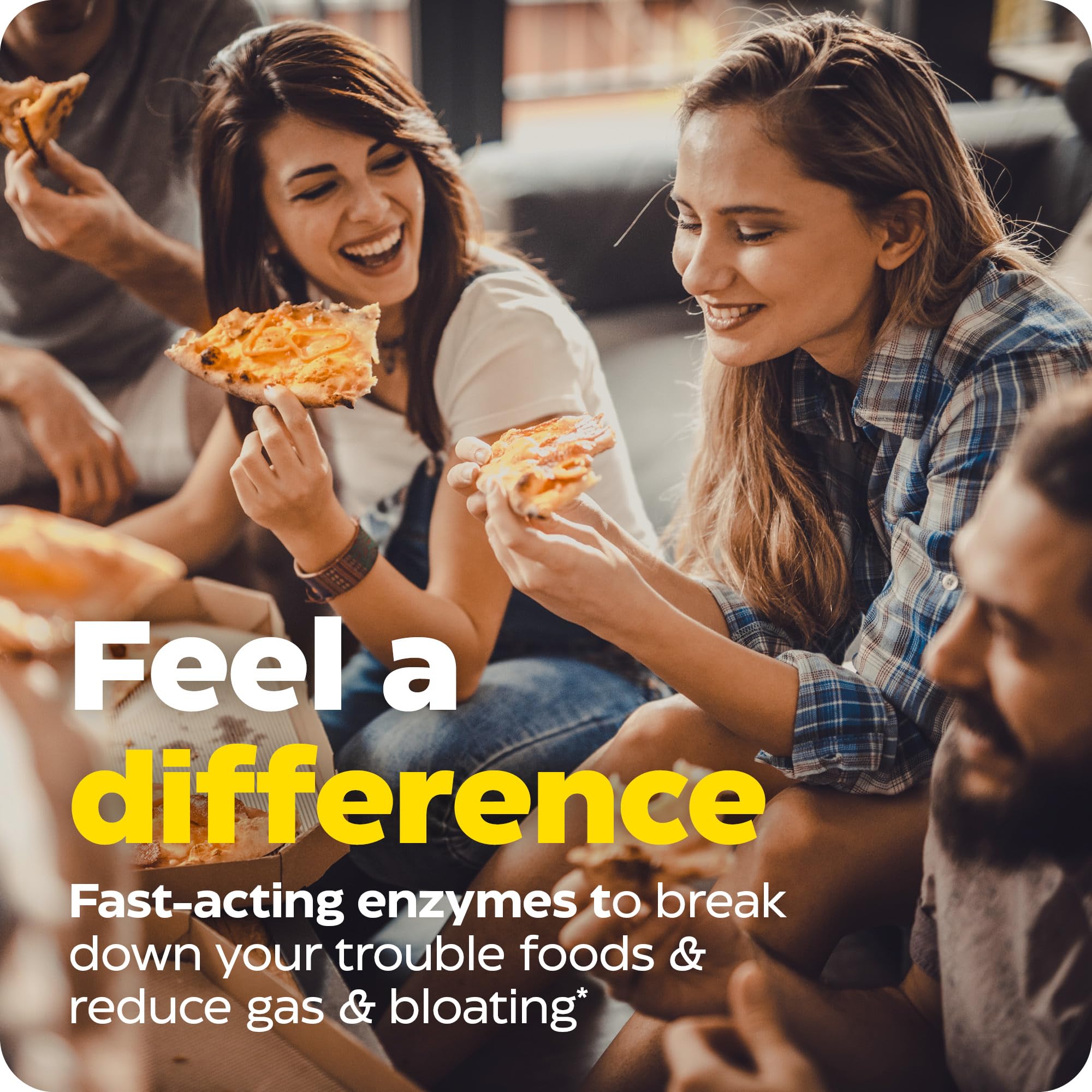 Vegan and allergen-free badge on packaging communicates clean ingredients