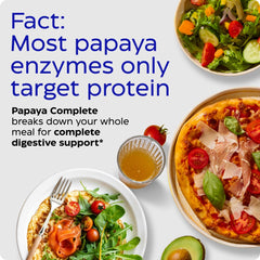 Enzymedica Papaya Enzymes chewables mint flavor packaging for on-the-go use.