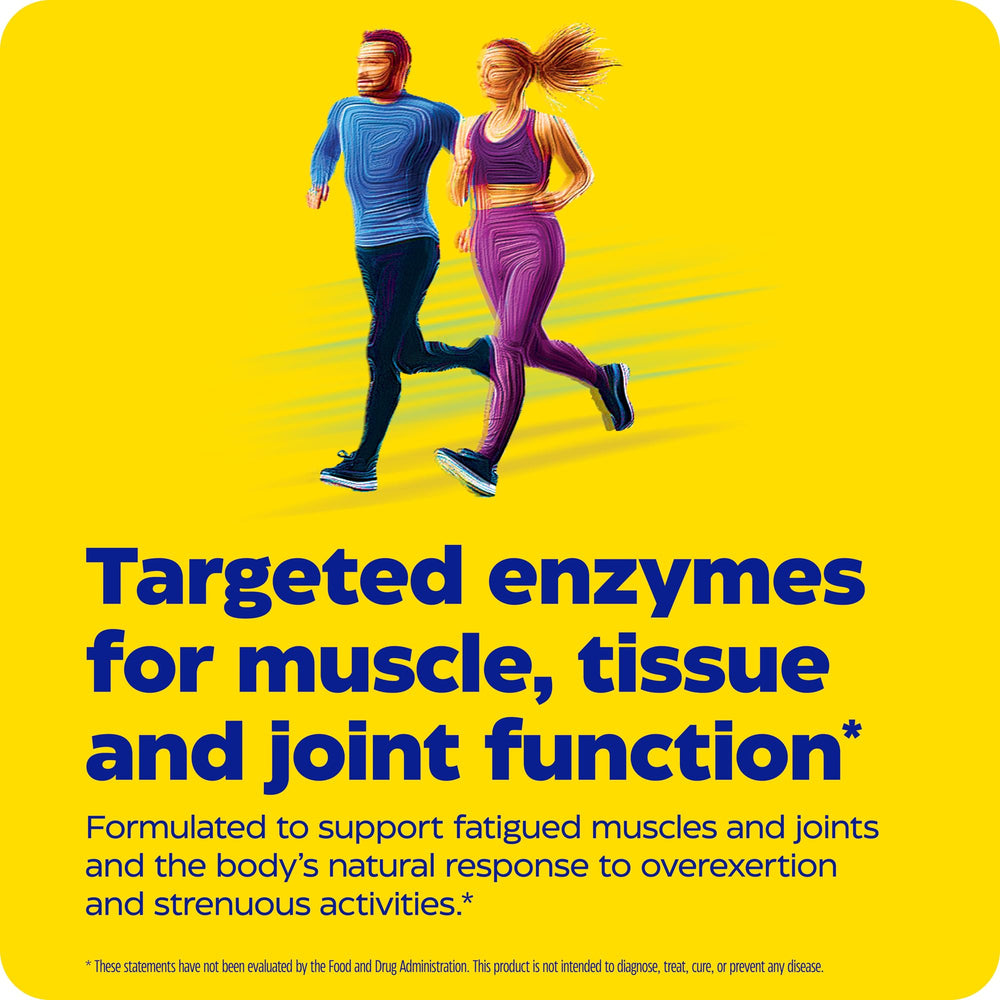 Illustration of systemic enzyme concept behind Repair Gold's formulation