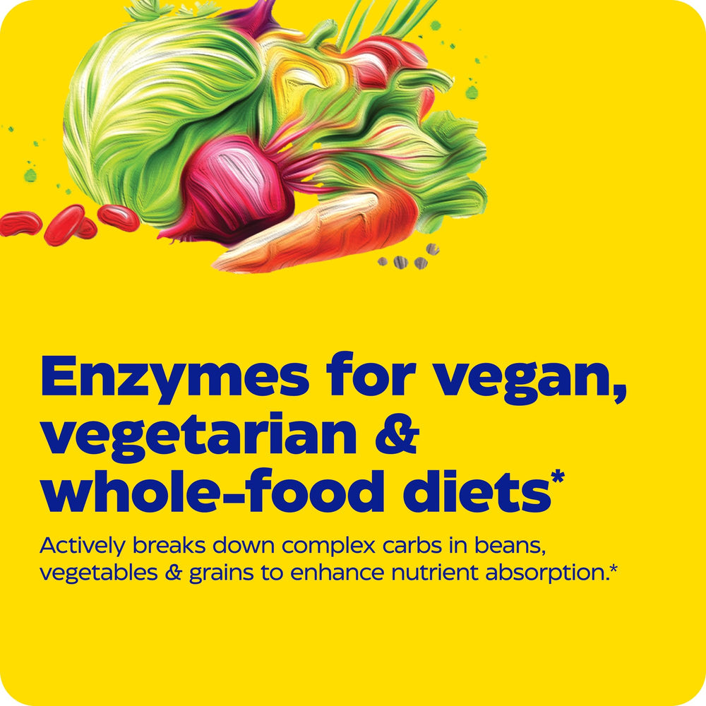 May help reduce gas and bloating after beans and vegetables.
