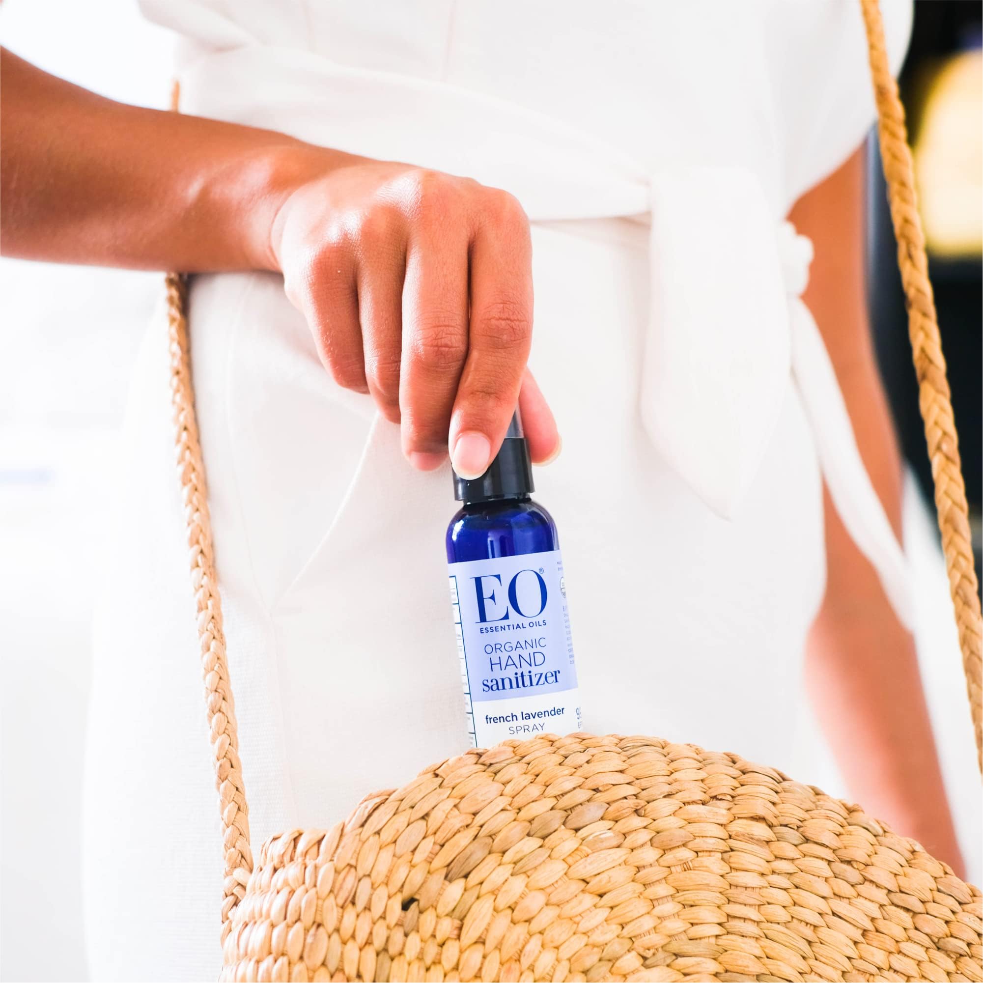 EO lavender scent adds calming aroma during routines