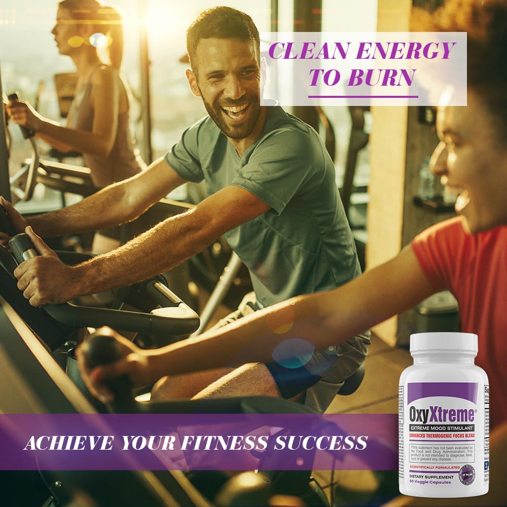 EPG Oxy Xtreme lifestyle shot during morning workout with sustained energy