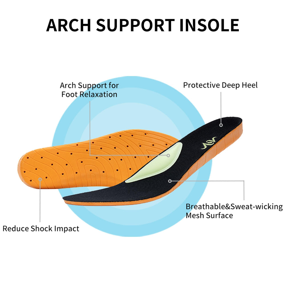 ephiza heel cushioning supports comfortable standing and walking