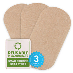 EpiDerm silicone scar small strips pack view, convenient daily care for small scars.
