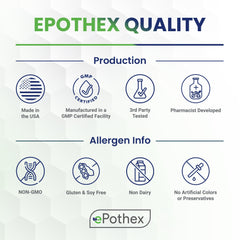 EPOTHEX Bioidentical T2 ingredients with science-backed formulation
