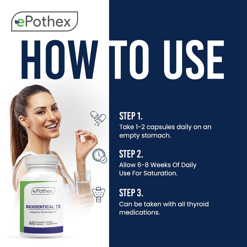 EPOTHEX Bioidentical T2 tablet texture and coating detail