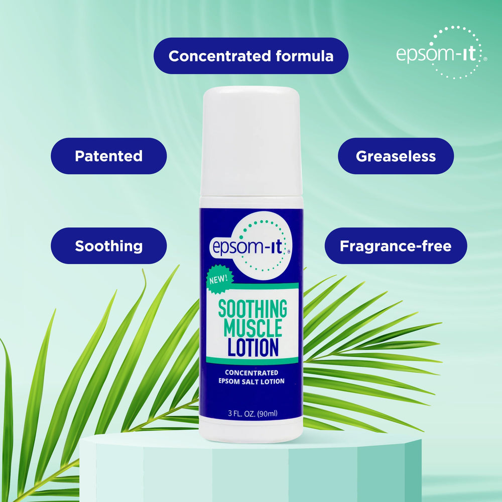 EPSOM-IT Fast-absorbing texture leaves skin smooth without residue.