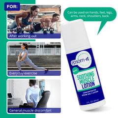 EPSOM-IT Fragrance-free, greaseless lotion ideal for sensitive skin.