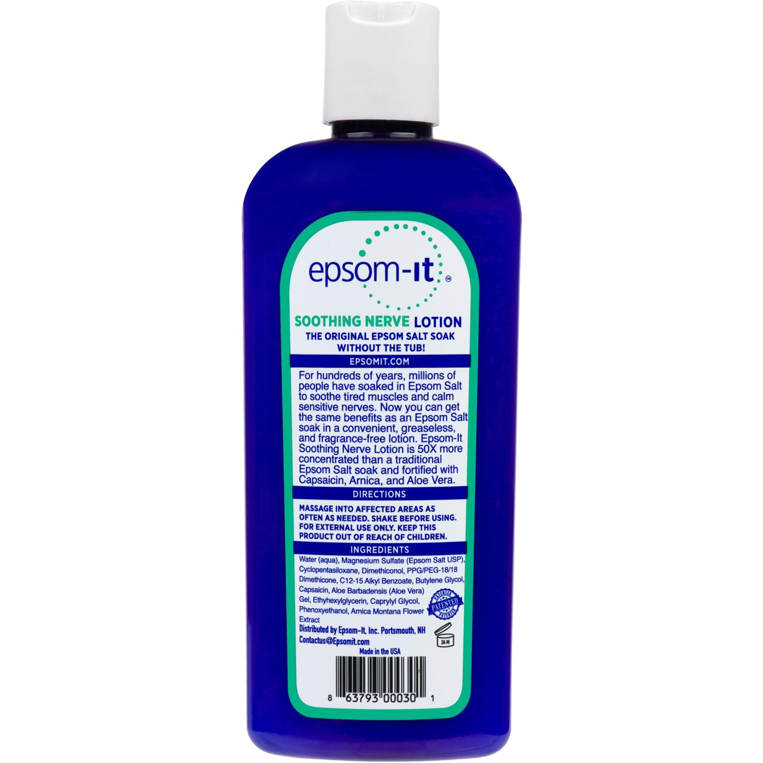EPSOM-IT Soothing Nerve Rollerball shown for on-the-go use