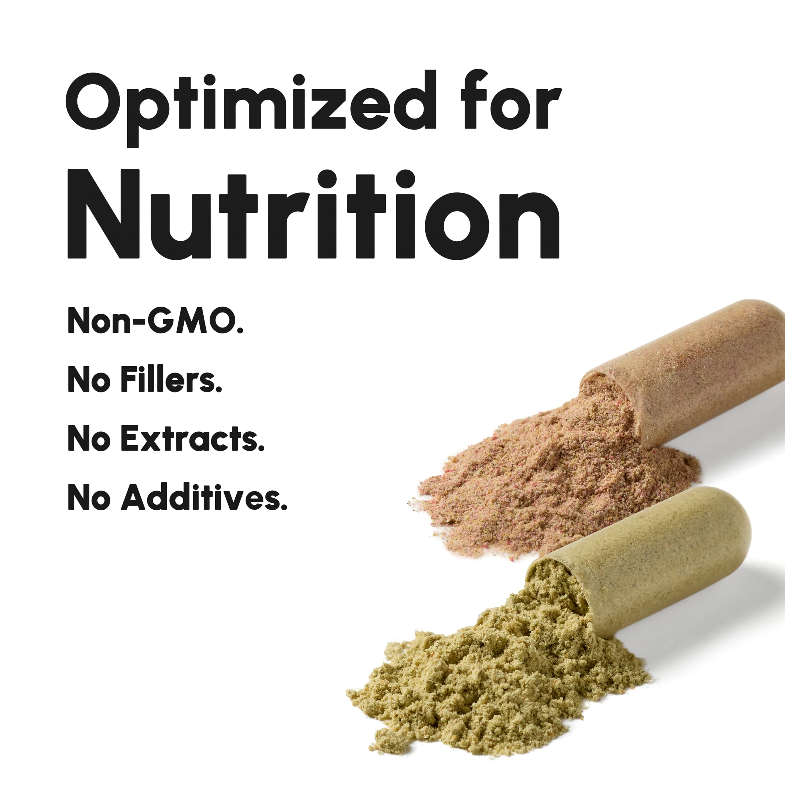 Equal Supplements serving-daily display of six capsules for daily intake