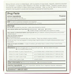 Equalactin chewable tablets pack4 blister-closeup highlights portable packaging.
