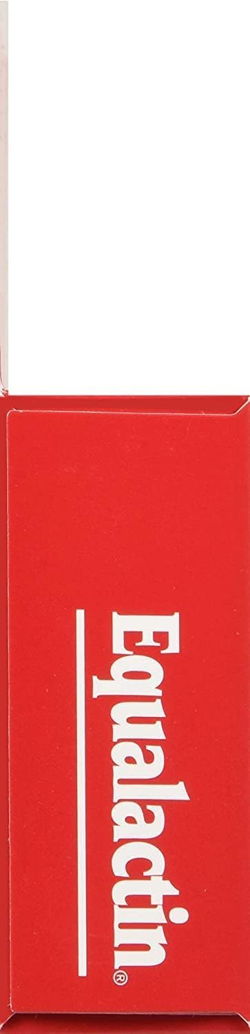 Equalactin chewable tablets pack4 tablets-closeup shows round chews for easy handling.