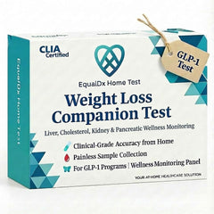 EqualDx GLP-1 Companion Kit for at-home collection and wellness tracking.