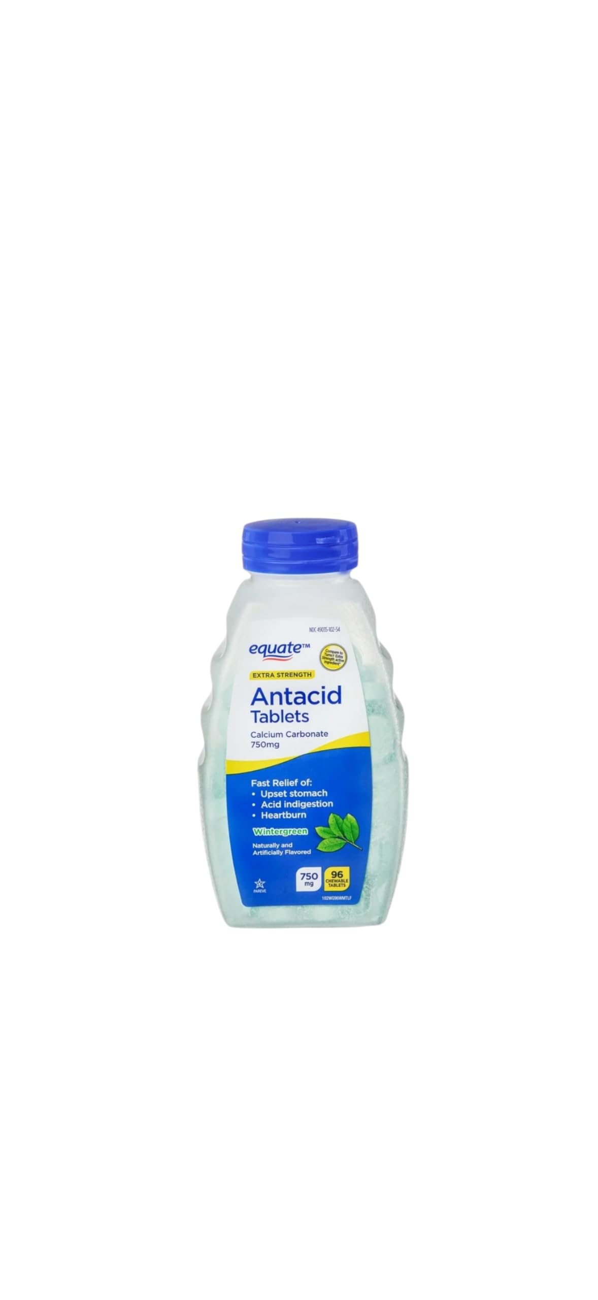Equate assorted berries chewables in bottle as a sugar-free flavor option