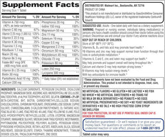 Equate Mature 50+ pills close-up for daily health support