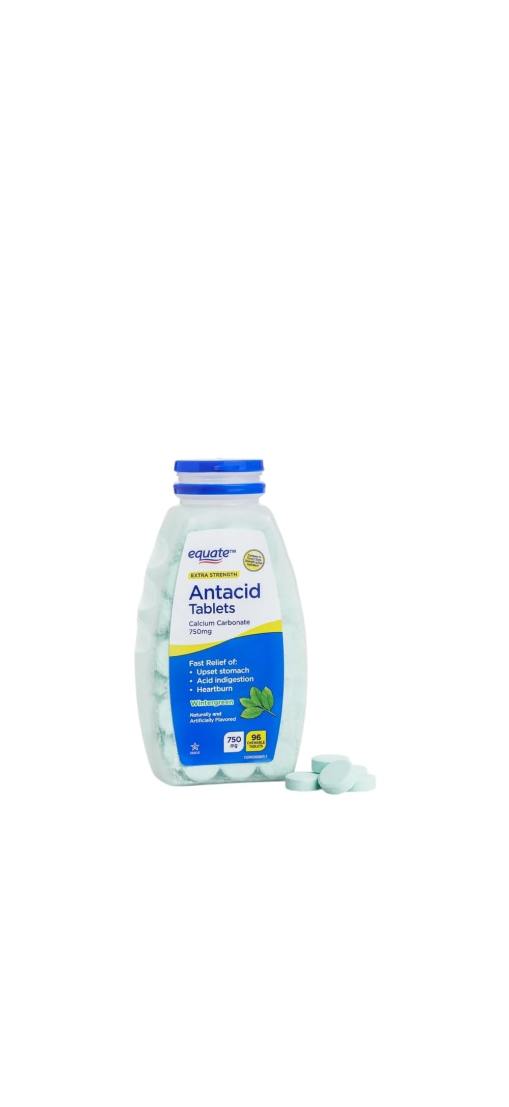 Equate pack of 3 bottles on shelf for value and convenience